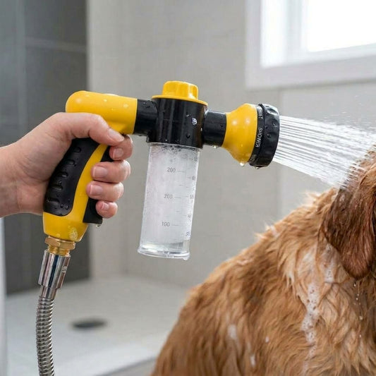 Chuveirinho de Banho para Cães e Gatos 8 em 1 — SpumaPet