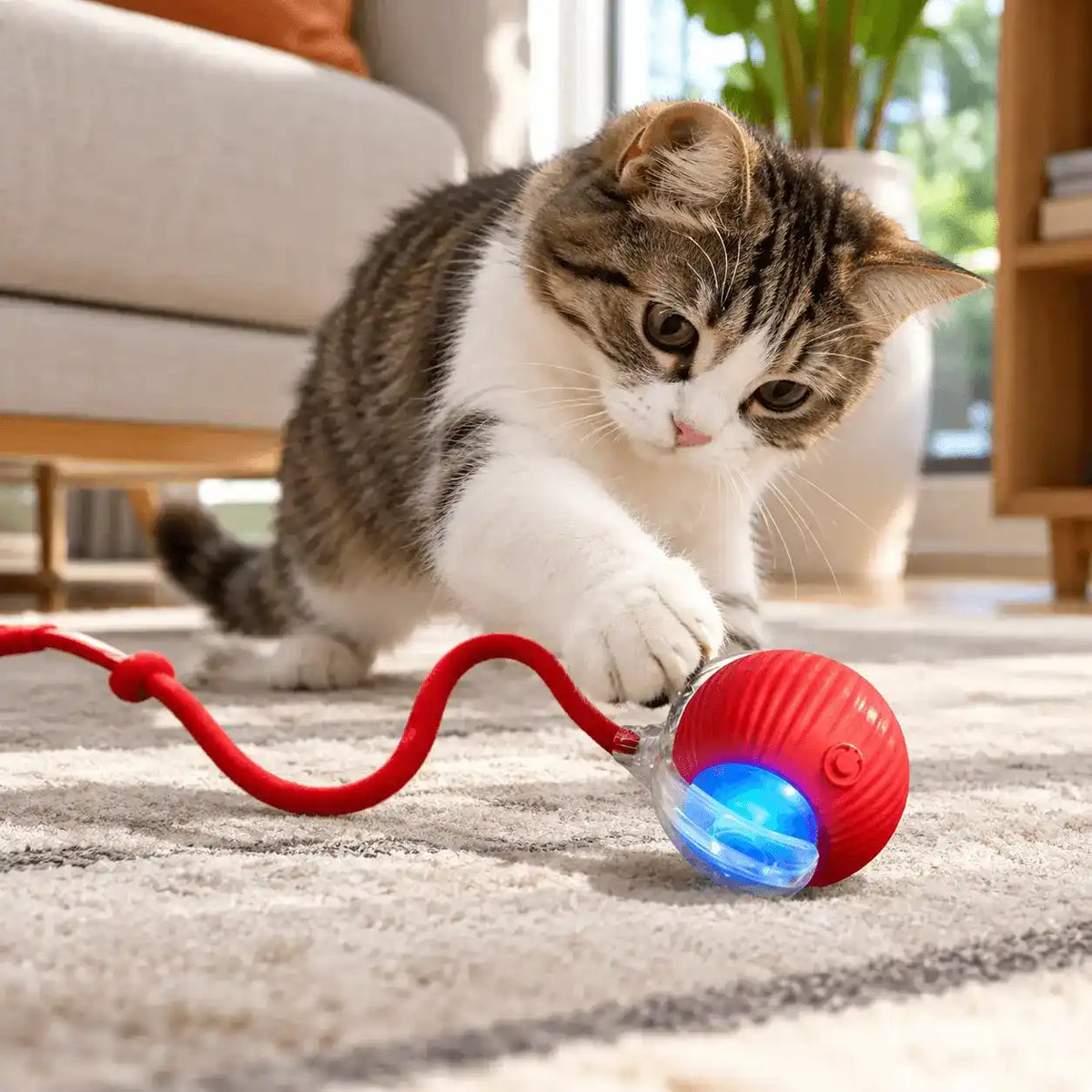 Bola Interativa Inteligente para Cães e Gatos — PawMotion