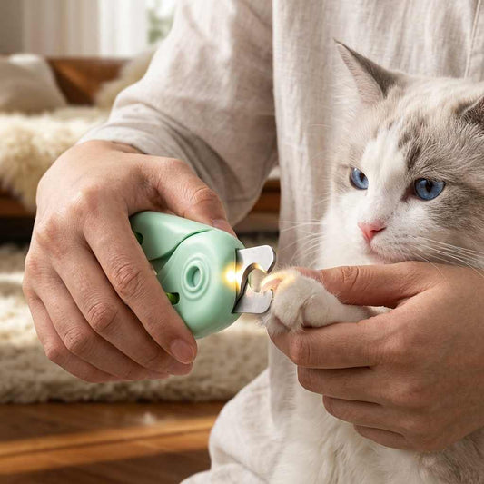 Cortador de Unhas para Pet com LED — NailPet