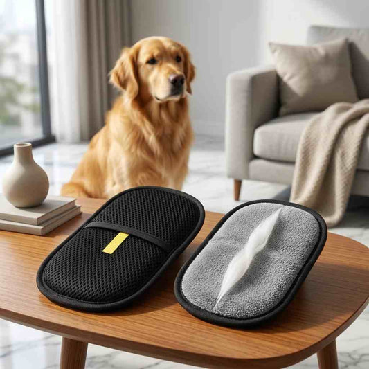 Luva Tira Pelos para Pets, Roupas e Sofás - PeloZero